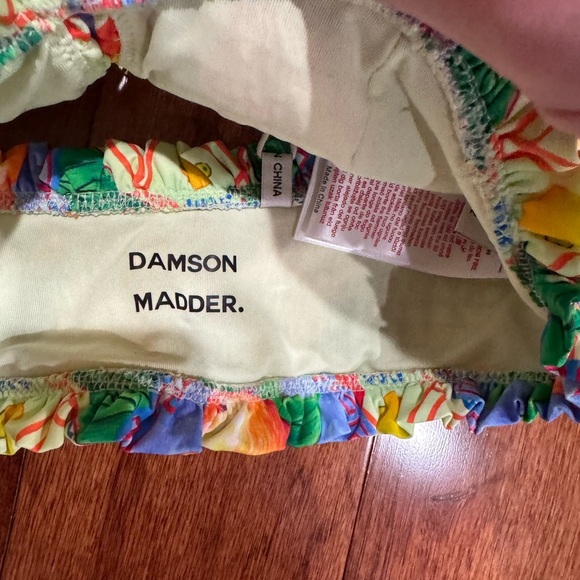 Colorful Ruffled Bikini Top - Picture 7 of 8